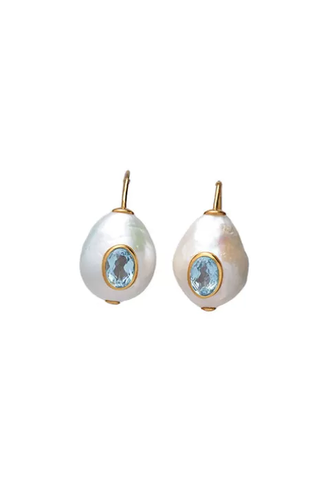 LIZZIE FORTUNATO Pearl Pablo Earrings