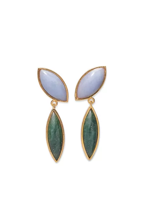 LIZZIE FORTUNATO Petal Earrings