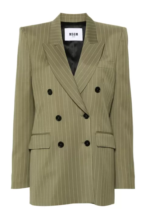 MSGM Pinstripe Blazer