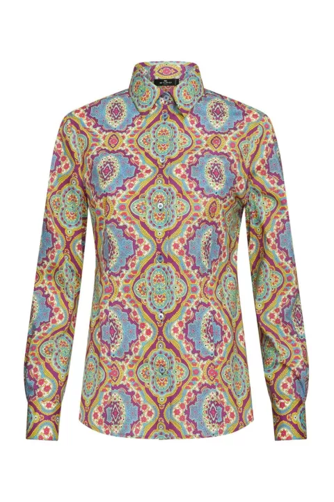 ETRO Printed Cotton Shirt