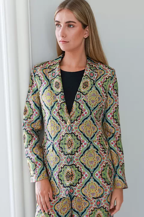 ETRO Printed Silk Jacket