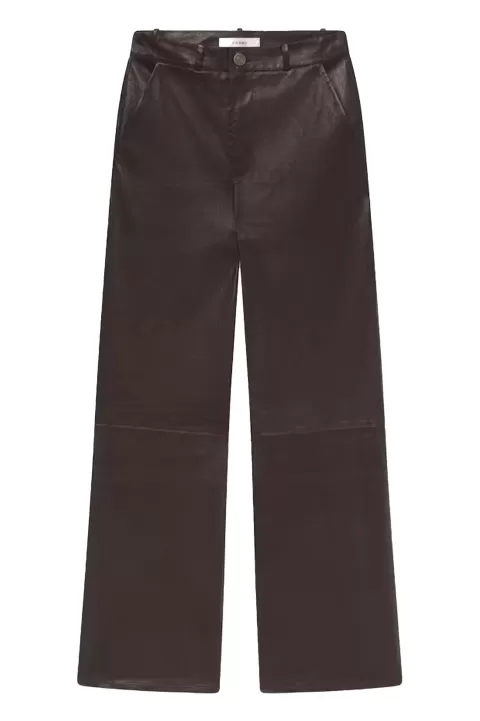 FRAME Relaxed Leather Trouser