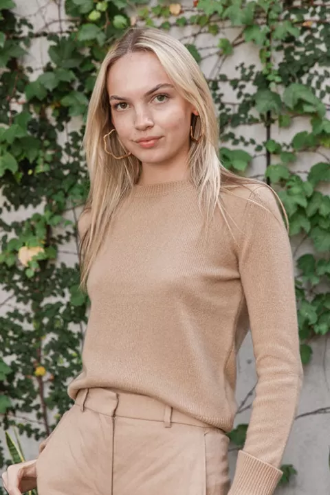 JOSEPH Round Neck Cashmere Sweater