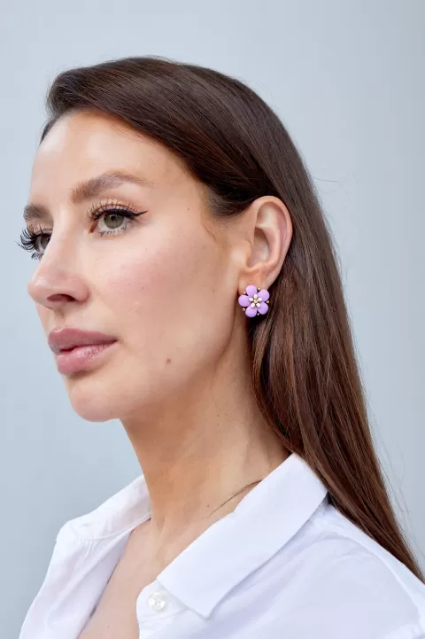 OSCAR DE LA RENTA Sakura Cookie Earring