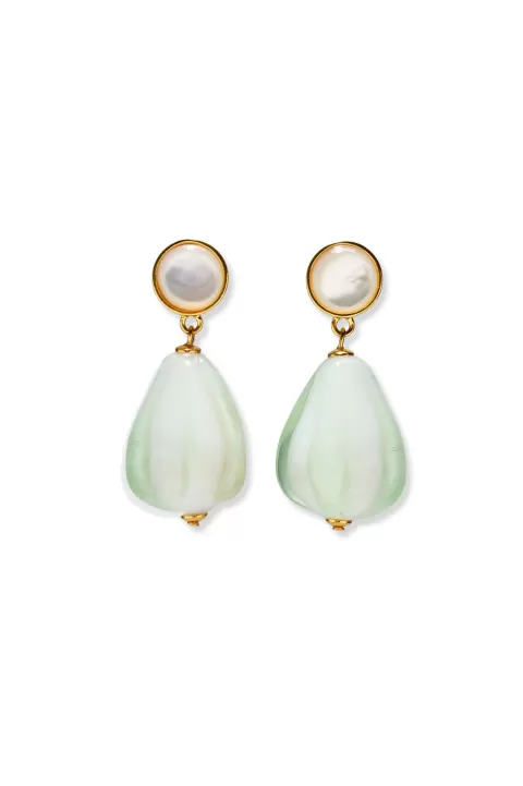 LIZZIE FORTUNATO Sea Bean Earrings