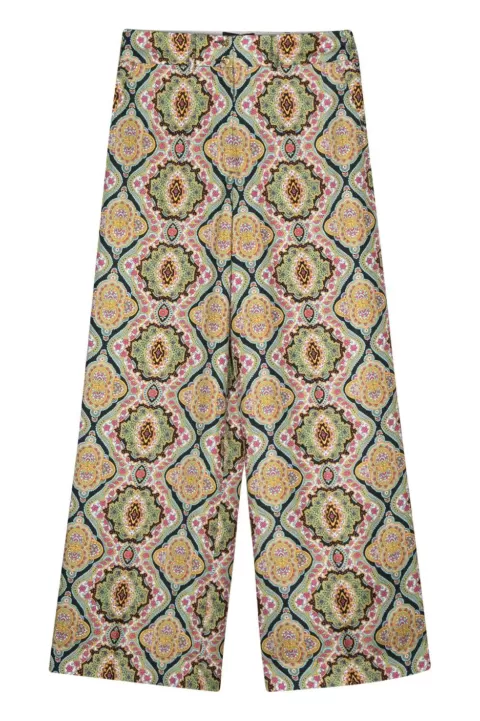 ETRO Silk Wide Leg Pant