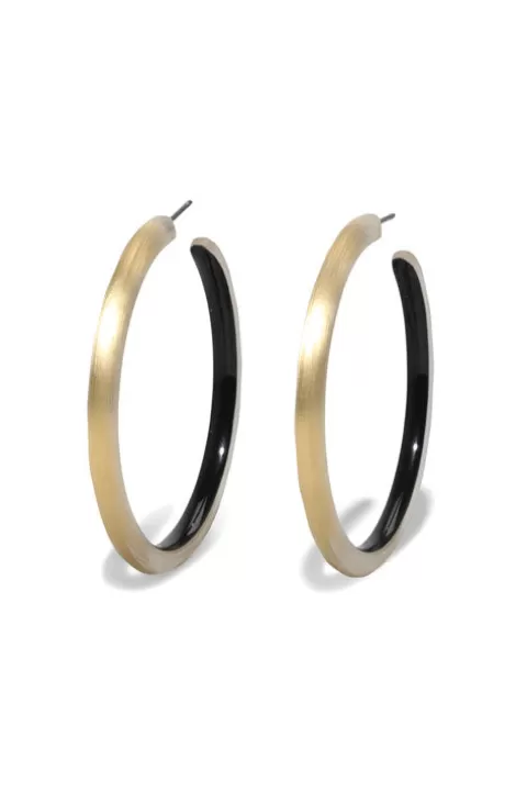 ALEXIS BITTAR Slim Medium Hoop