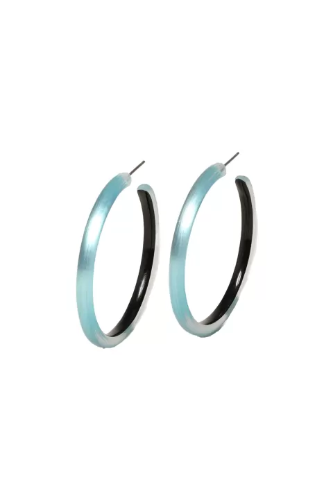 ALEXIS BITTAR Slim Medium Hoop