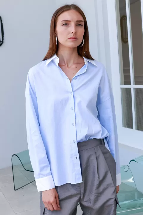 TIBI Spectator Gabe Shirt