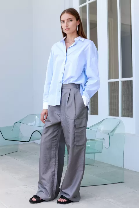 TIBI Spectator Gabe Shirt