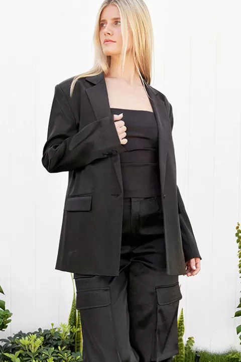 FRAME Strong Shoulder Blazer - FINAL SALE