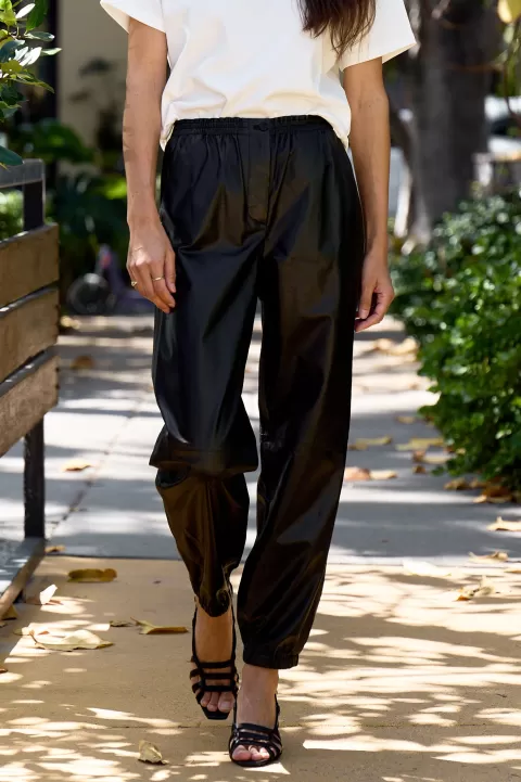 JOSEPH Taio Leather Pant