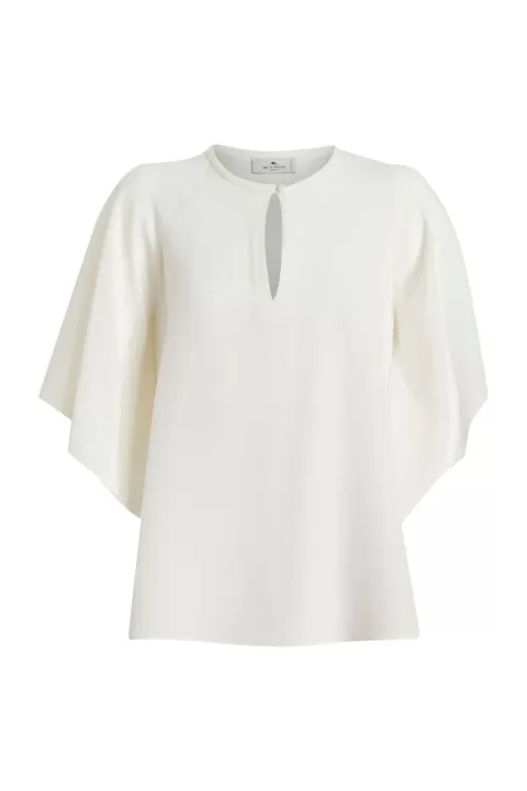 ETRO Teardrop Neckline Blouse - FINAL SALE