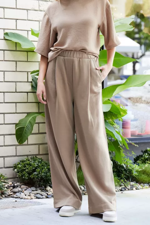 TIBI Terry Pull On Pant