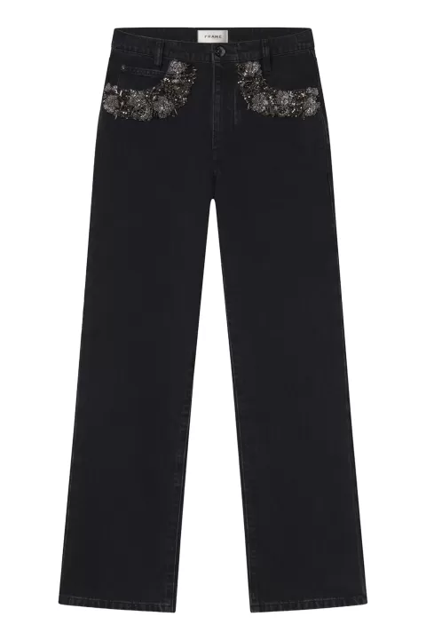 FRAME The Beaded Hang Jean