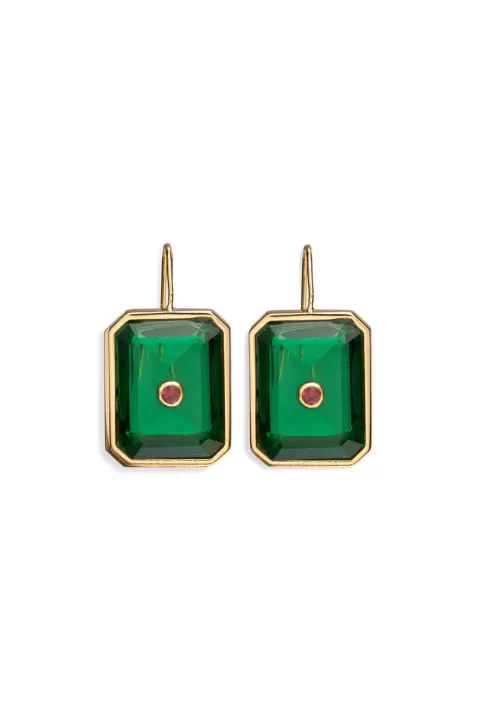 LIZZIE FORTUNATO Tile Earrings