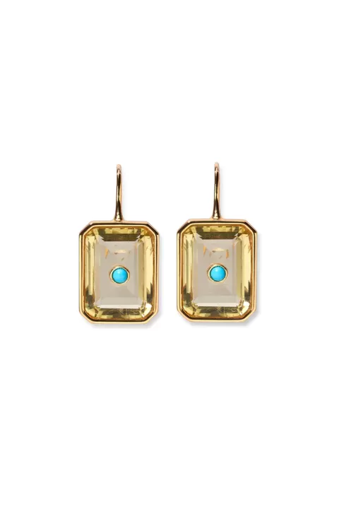 LIZZIE FORTUNATO Tile Earrings