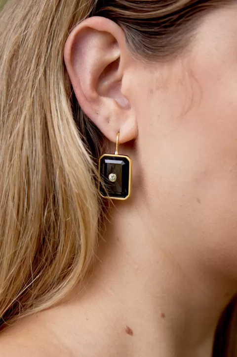 LIZZIE FORTUNATO Tile Earrings