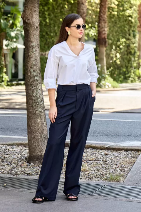 TIBI Tropical Wool Stella Pant