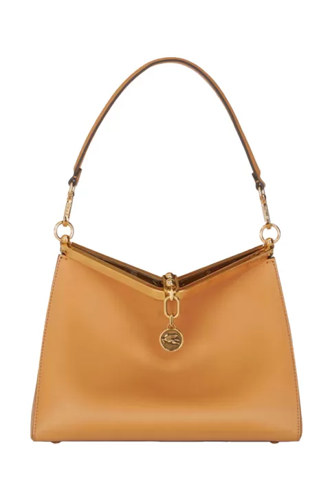 ETRO Vela Medium Leather Shoulder Bag