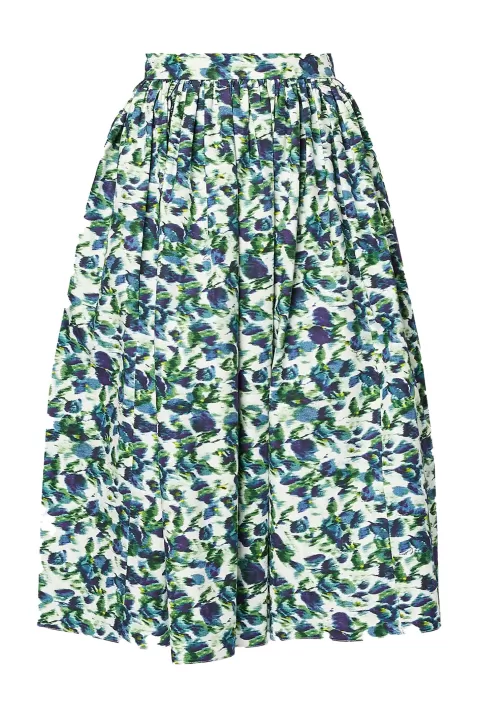 ERDEM Volume Midi Skirt