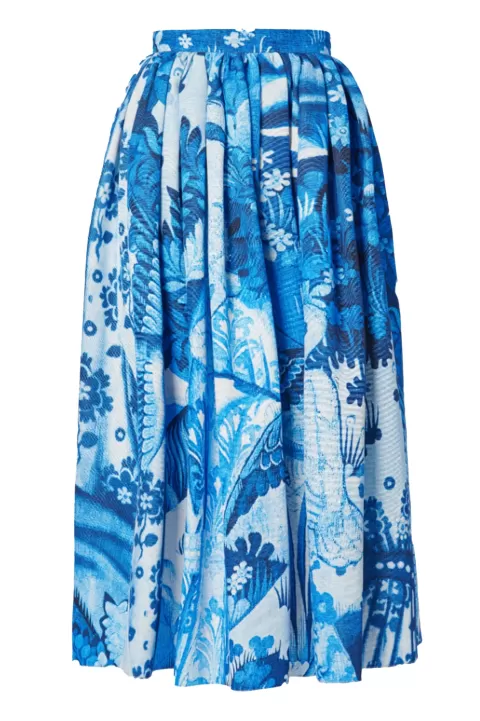 ERDEM Volume Midi Skirt