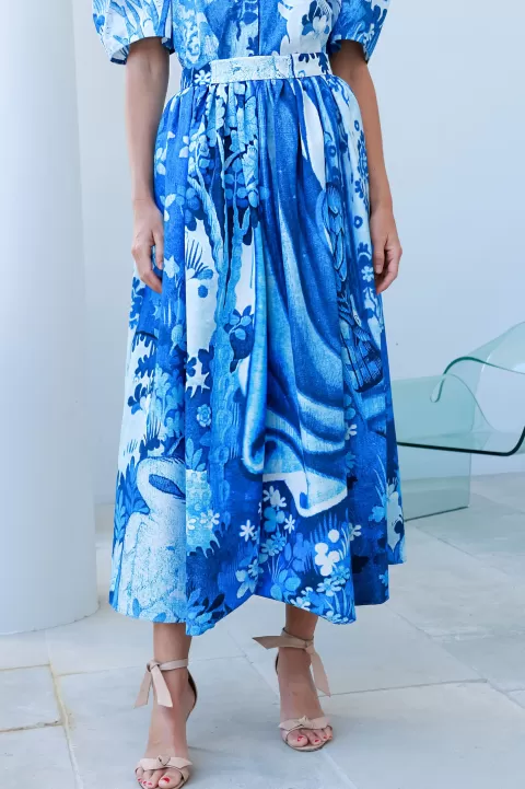 ERDEM Volume Midi Skirt